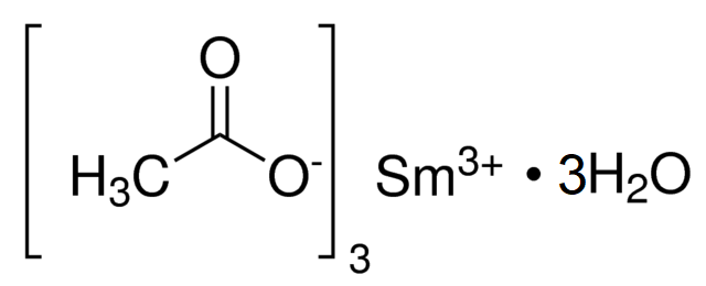 Samarium Acetate - CAS:17829-86-6 - Samarium Acetate Trihydrate, Samarium triacetate trihydrate